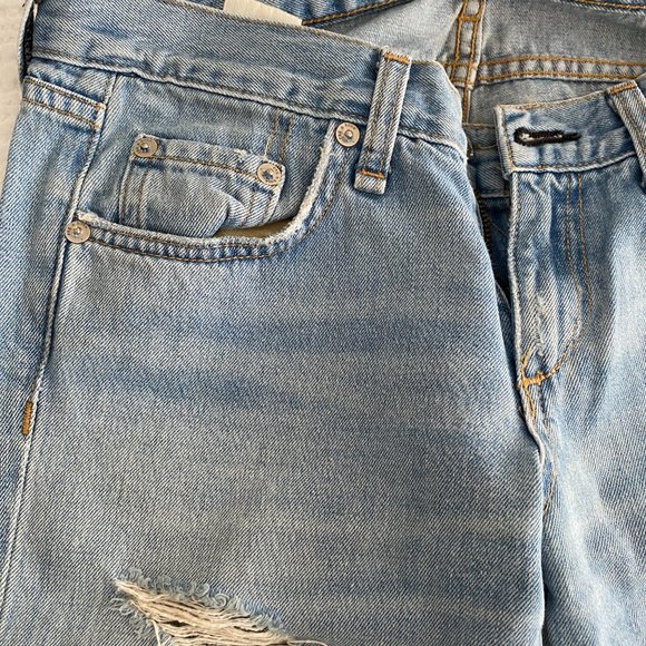 Rag & Bone Ripped Jeans Size 24 - Picture 2 of 3